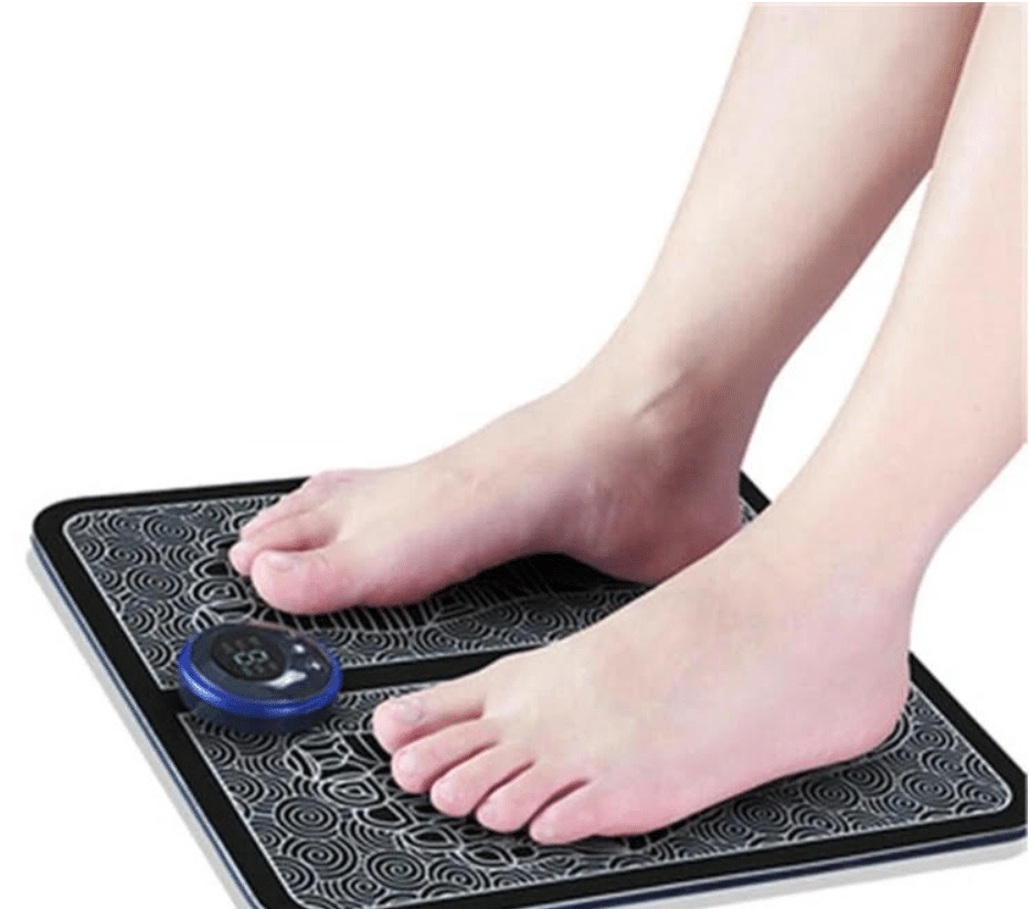 Tapis de massage plantaire électrique EMS