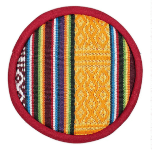 Coussin pour bol chantant tibétain design tribal