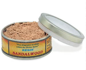 Encens poudre de bois de Santal