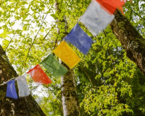 Drapeaux de prière tibétains – Image 2